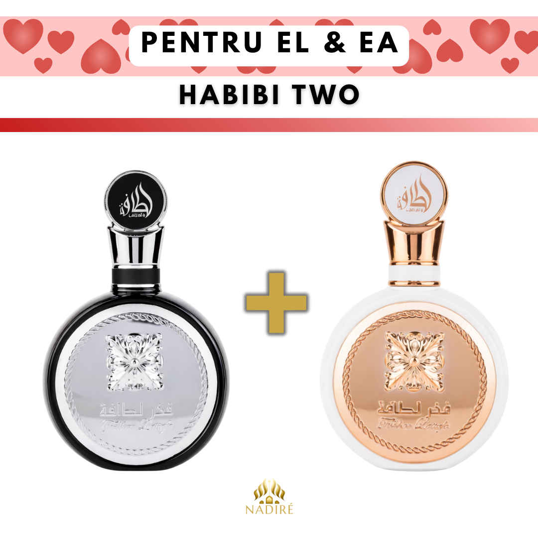 Pachet Fakhar Man & Fakhar Woman Lattafa, EDP