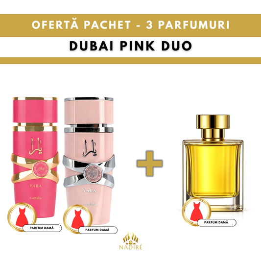 Set Yara & Yara Candy Lattafa + Parfum Cadou 100 ml