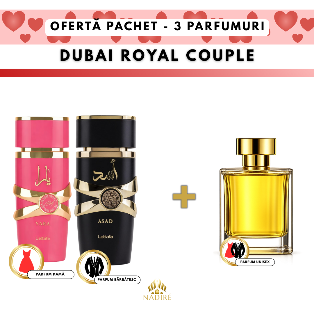 2 + 1 GRATIS – Yara Candy & Asad Lattafa + Parfum Cadou 100 ml